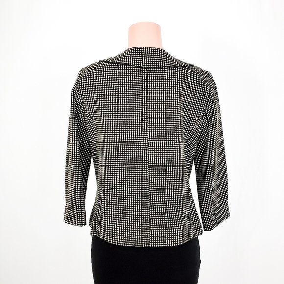 Harve Benard Blazer Black and White Size Large - Picture 5 of 8